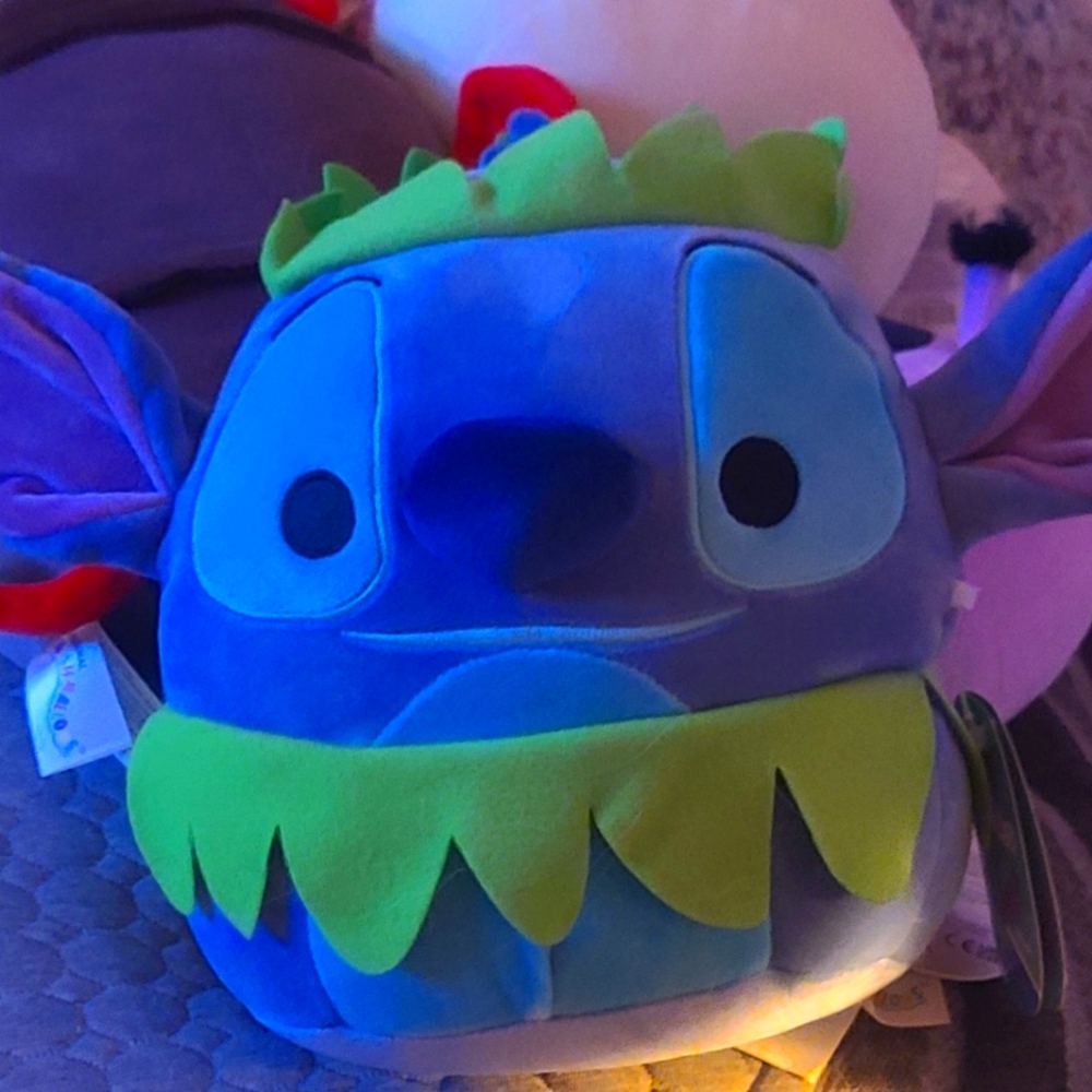 8" Stich Hula Hawaii Squishmallow